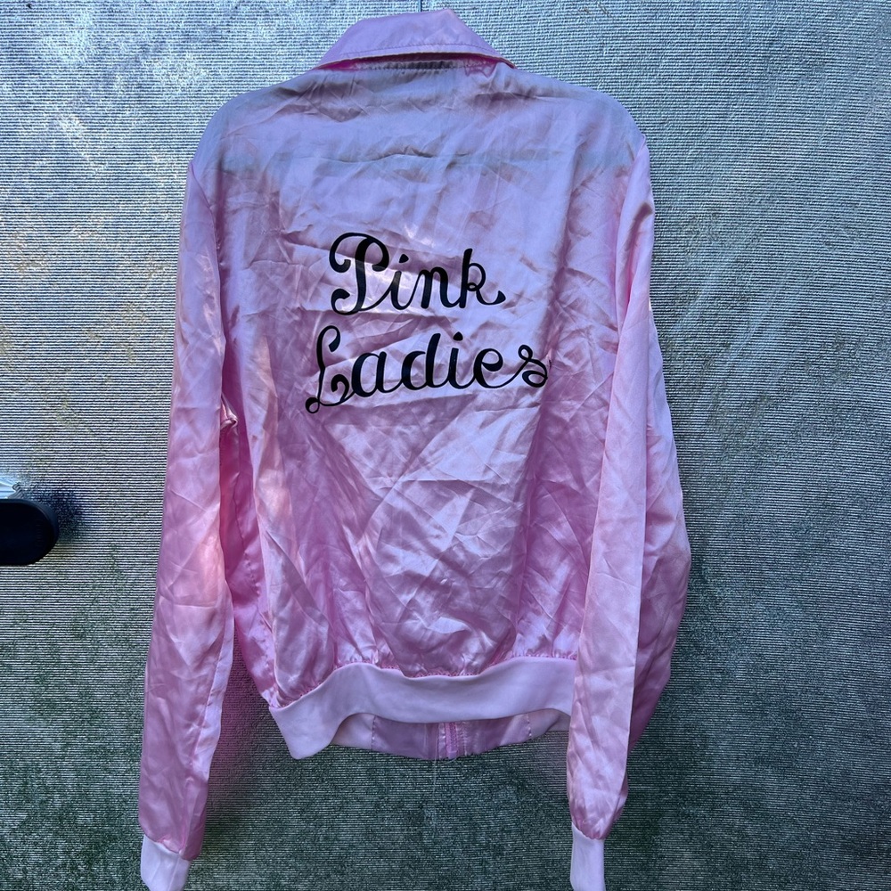 Pink Ladies Satin Jacket/ Grease costume